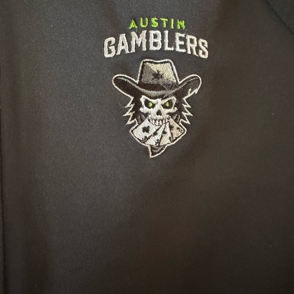 PBR Las Vegas 2023 Championship Black Jacket Size Small Patches Austin Gamblers - Picture 3 of 10